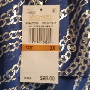 Micheal kors off the shoulder top